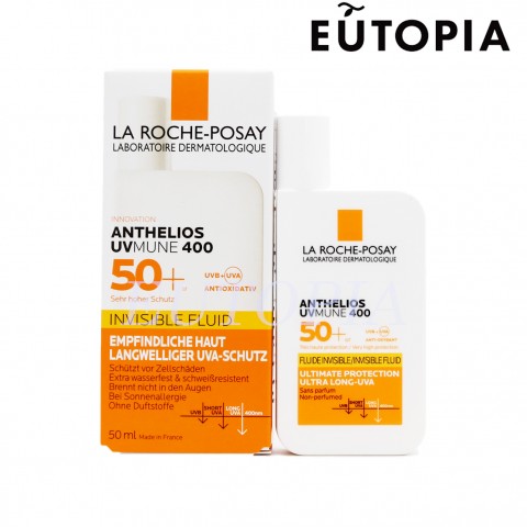 La Roche-Posay 全效廣譜輕盈隔離防曬乳液SPF50+ 50ml升級版! 防曬霜 3337875797597